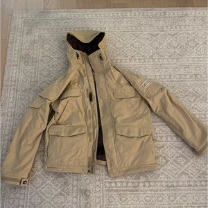 Burton Men’s Ronin La Casa Nostra Snowboarding Jacket Tan Size M